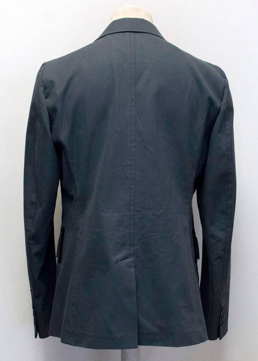 Black Alexander McQueen Navy Suit For Sale