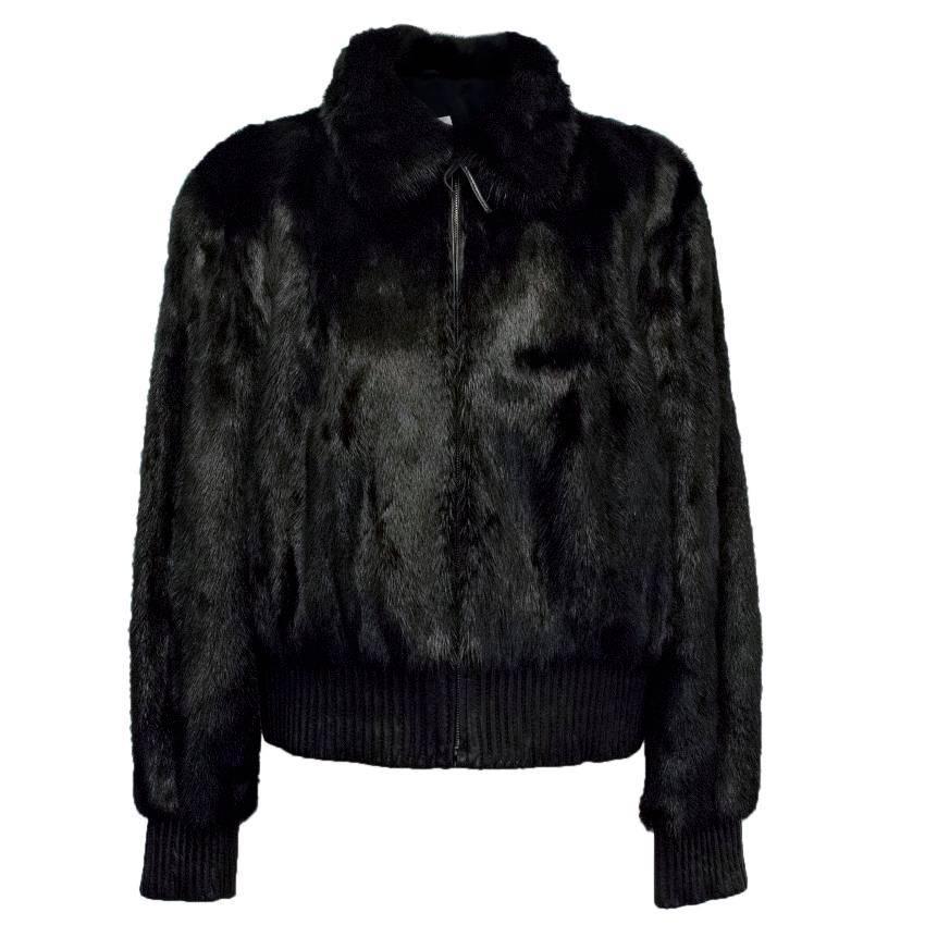 Yves Salomon Mink Fur Jacket For Sale
