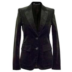 Gucci Velvet Brown Blazer 12