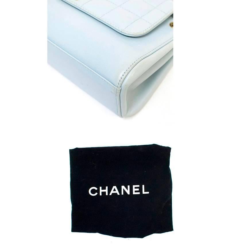 Chanel Light Blue Shoulder Bag  For Sale 1