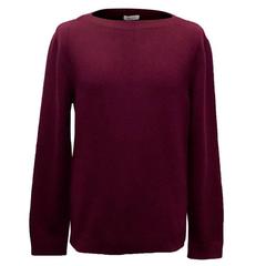 Valentino Men's Burgundy Cashmere Knitted Jumper 