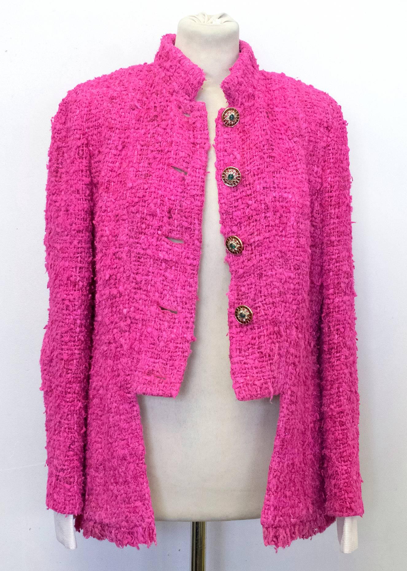 Chanel Fuschia Bombay Jacket 2