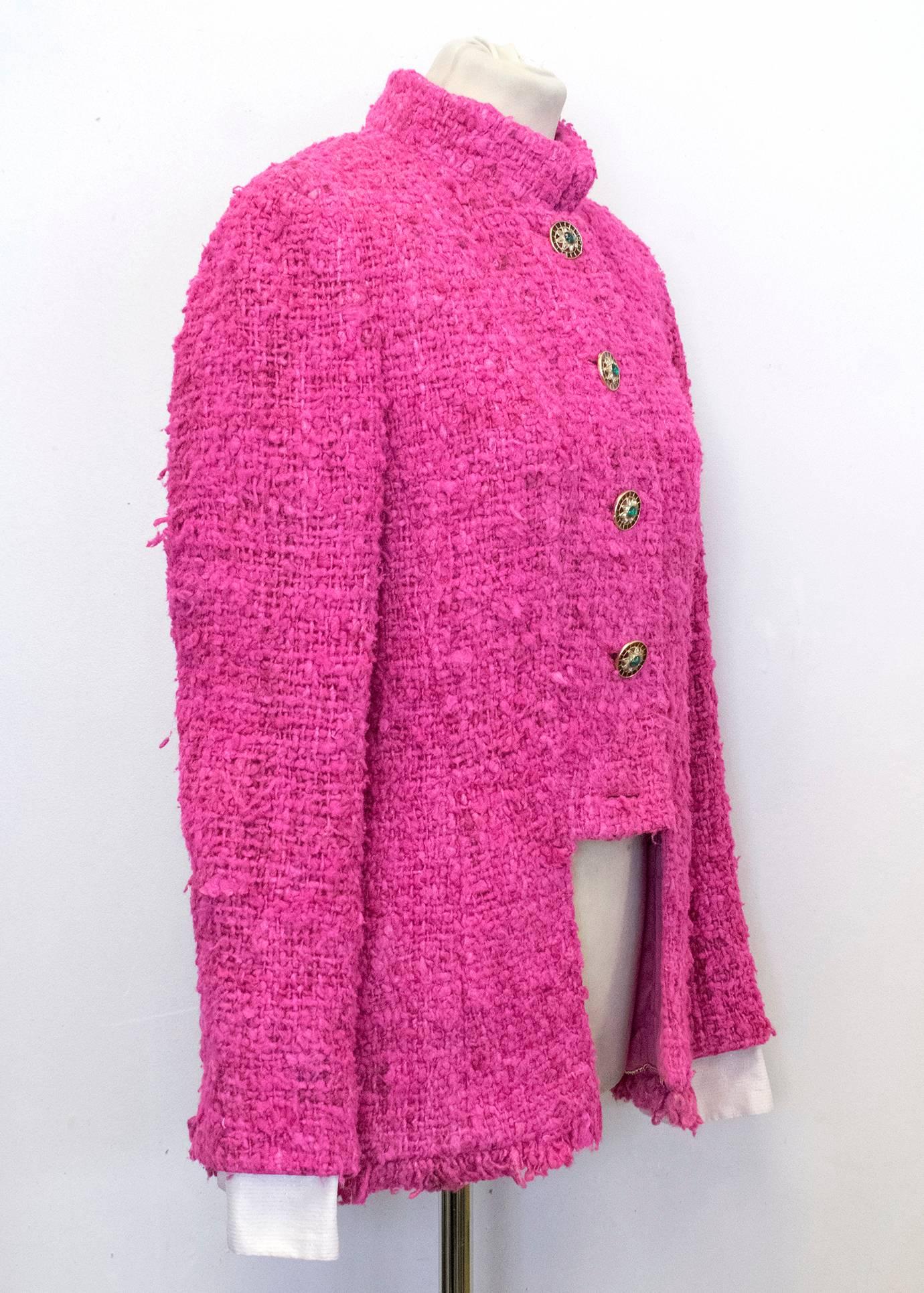 Chanel Fuschia Bombay Jacket 5