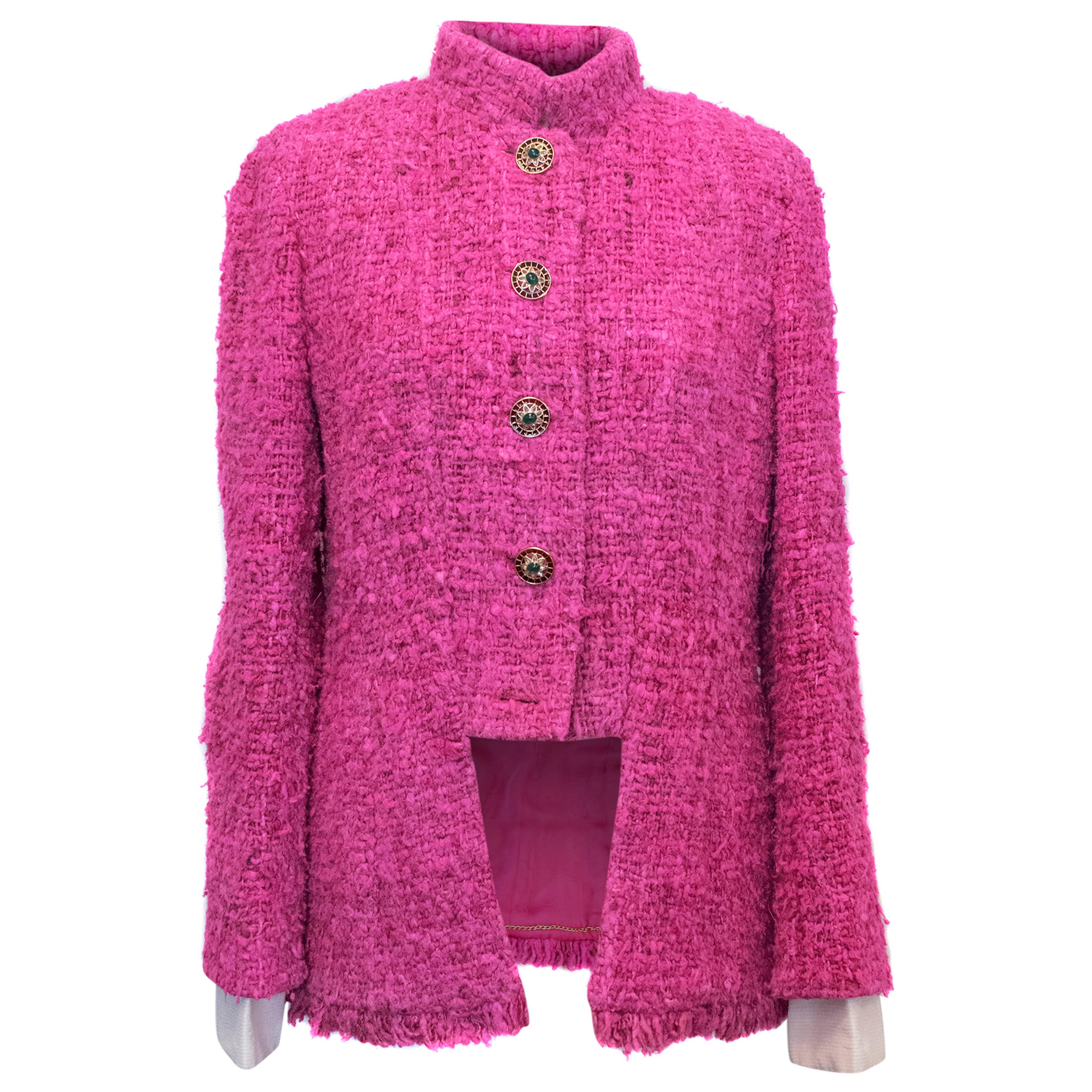 Chanel Fuschia Bombay Jacket