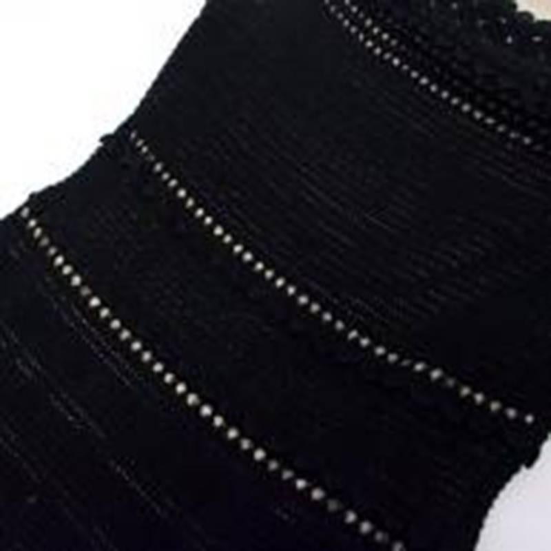 Alexander McQueen Black Crotchet Dress For Sale 4