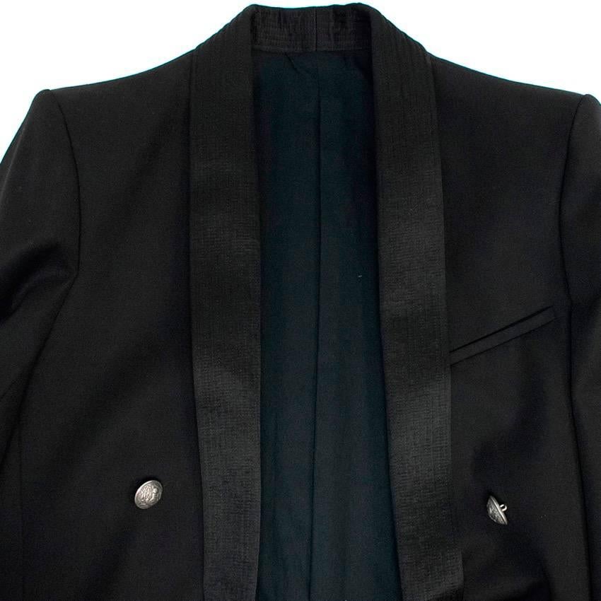 Balmain Black Blazer Jacket For Sale 2