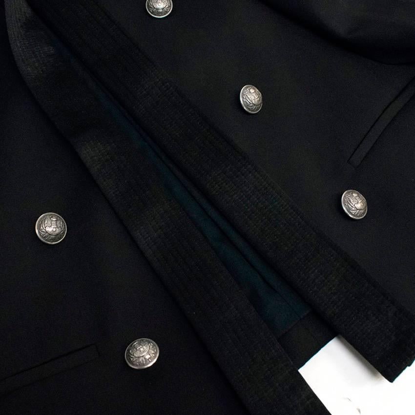 Balmain Black Blazer Jacket For Sale 3