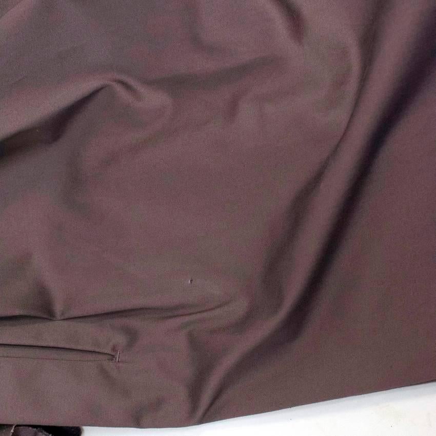Jil Sander Charcoal Midi Sheath Dress For Sale 4