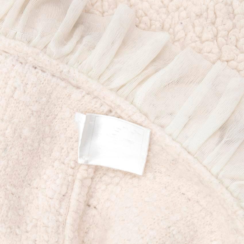 Women's Chanel Off-White Cream Jacket For Sale