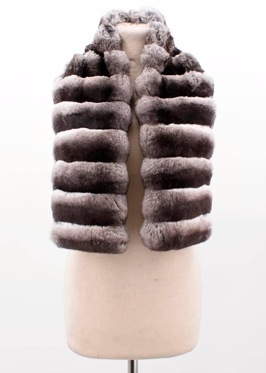 Prada Chinchilla Fur Scarf Neck Wrap In New Condition In London, GB