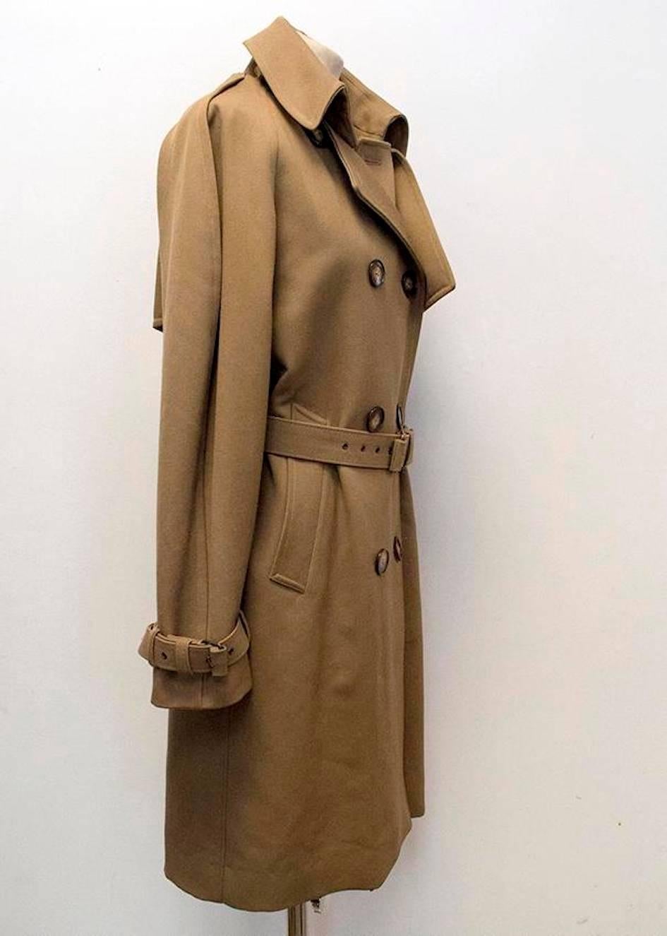 Stella McCartney Khaki Trench Coat In Good Condition In London, GB