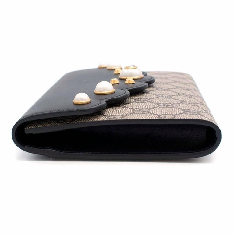 gucci pearl clutch