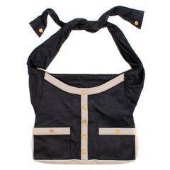 Chanel Black Leather Girl Bag