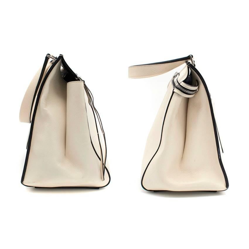 Celine Edge Palmelato Leather Medium Bag For Sale 3