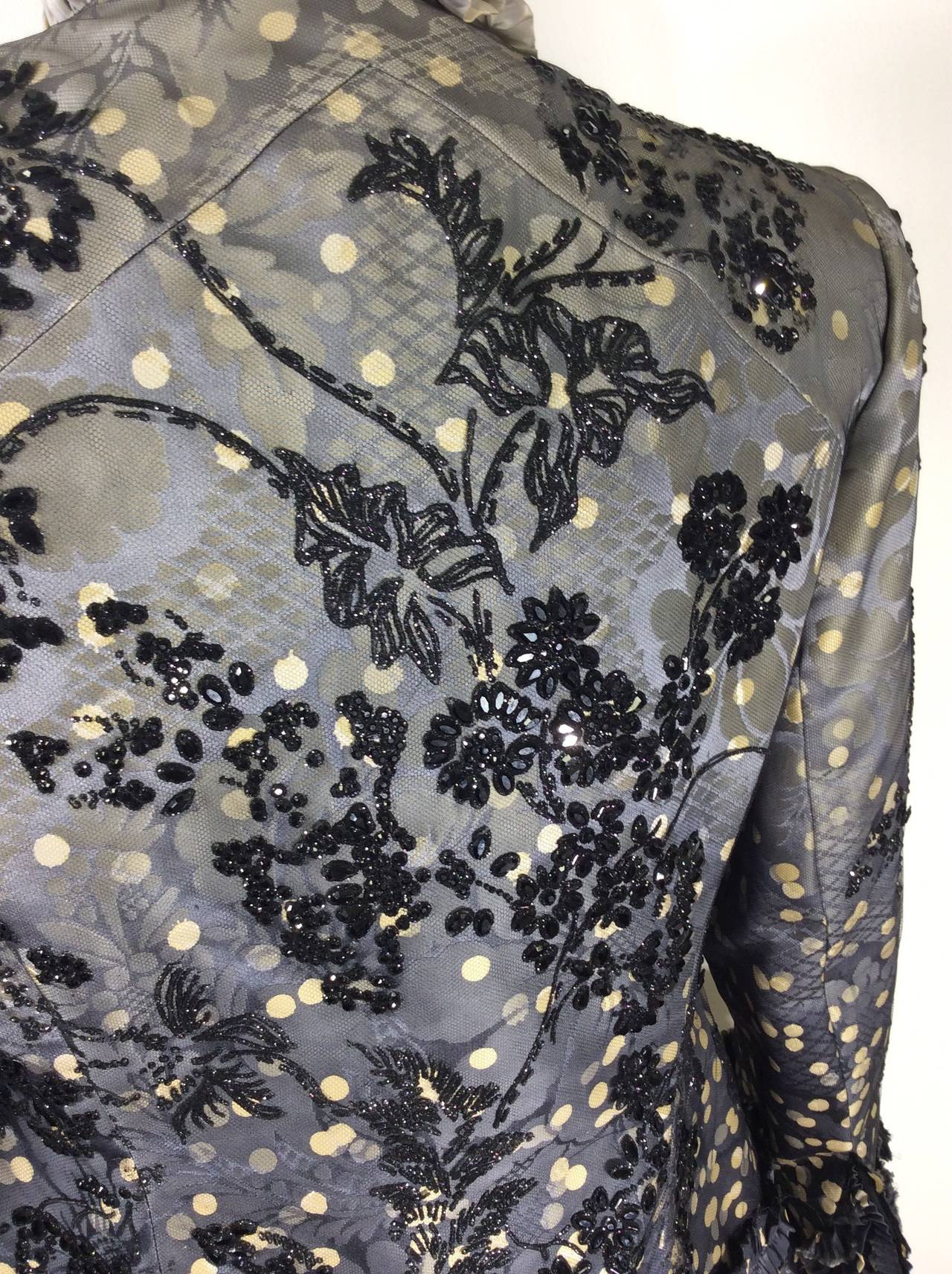 Christian Lacroix Couture Silk Beaded Jacket 5