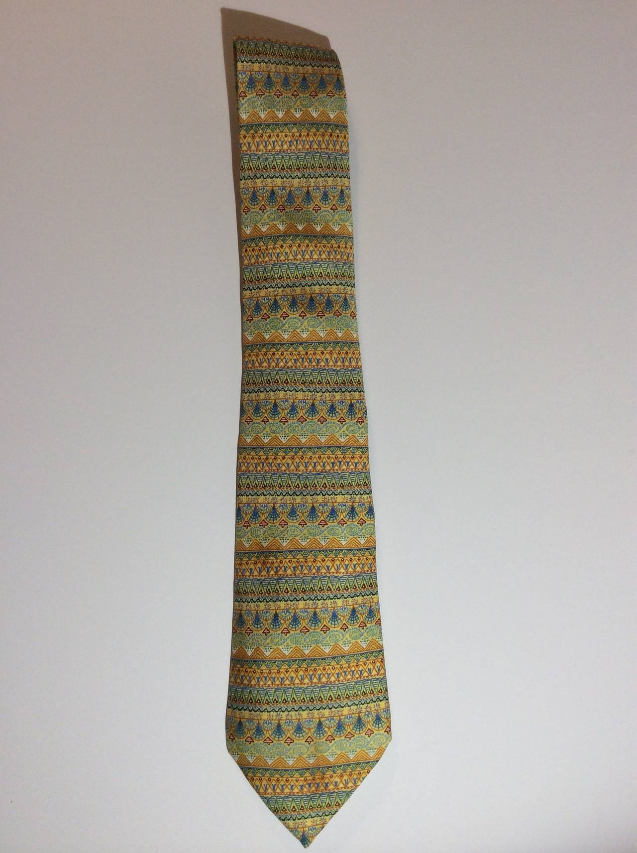 Hermes Paris Fabulous Silk Tie