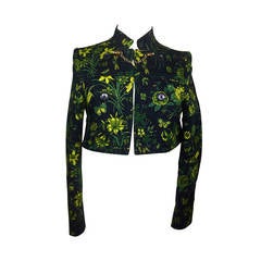 Gucci Flora Crop Jacket 38