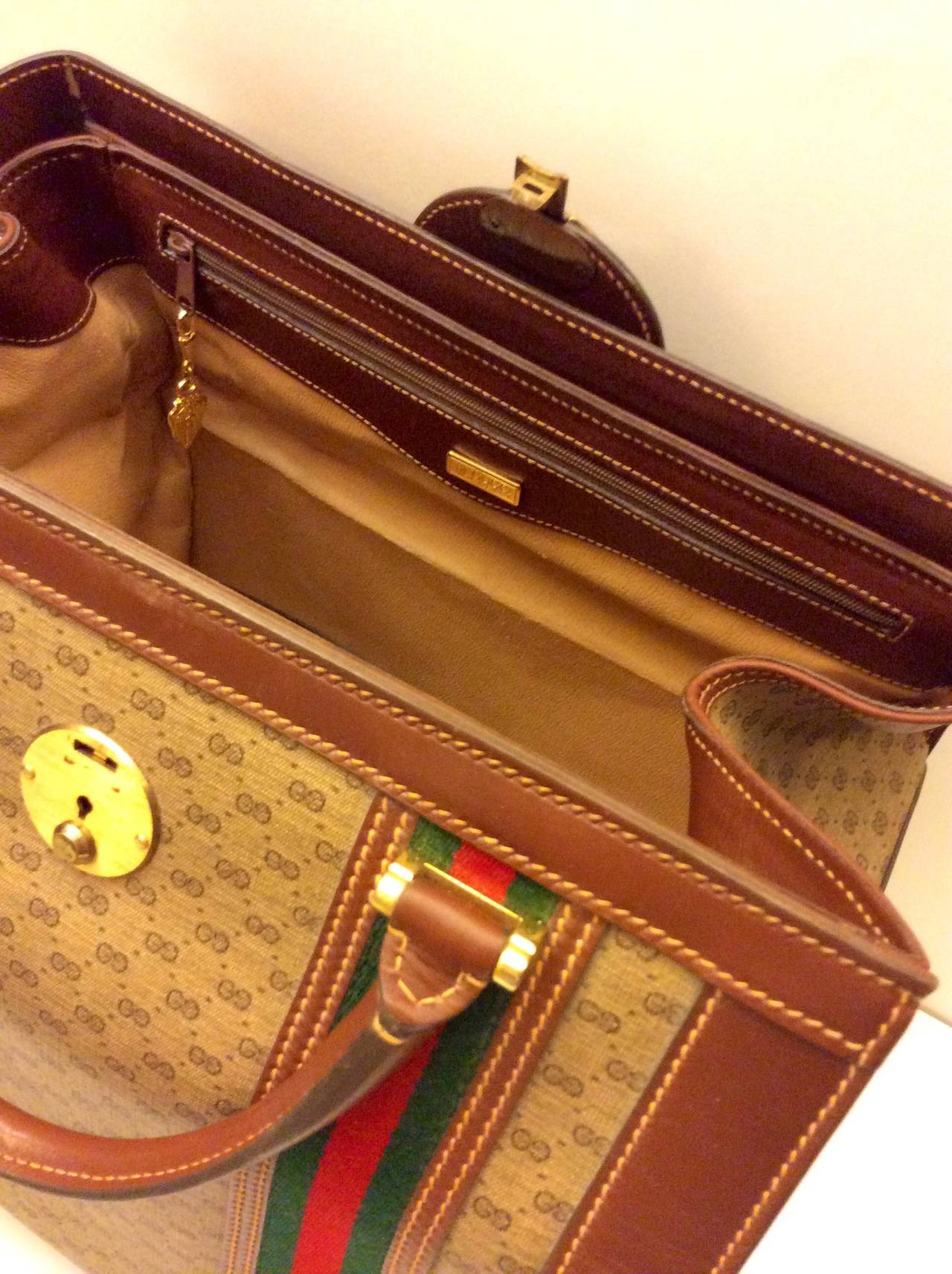 1980/90's Gucci Logo Briefcase – Nomad Vintage