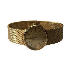 Omega Lady's Yellow Gold De Ville Wristwatch