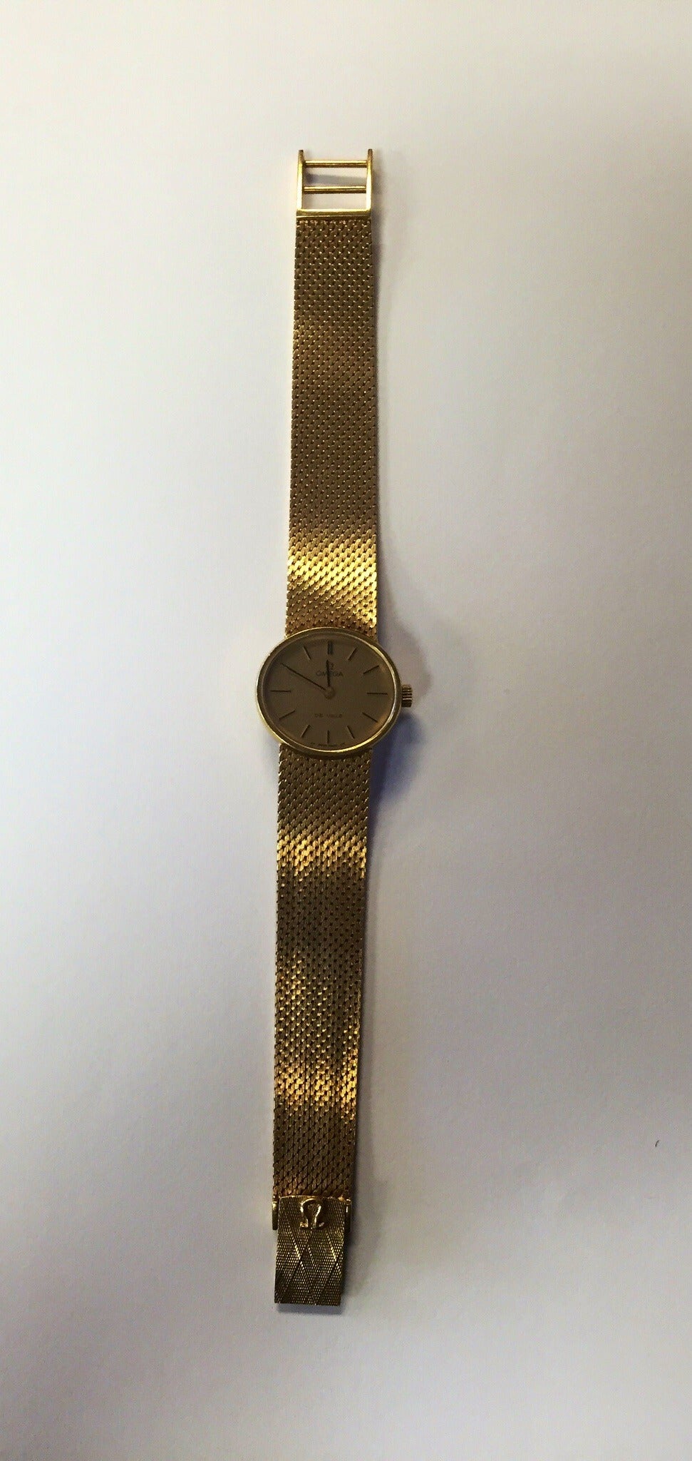 Women's Omega Lady's Yellow Gold De Ville Wristwatch