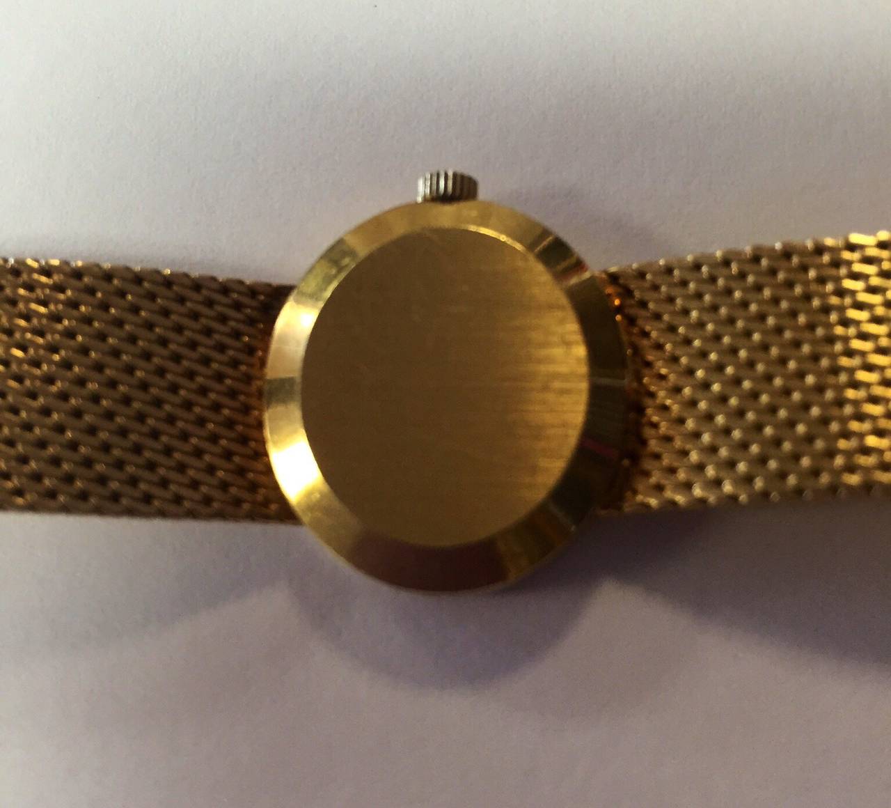 Omega Lady's Yellow Gold De Ville Wristwatch 4
