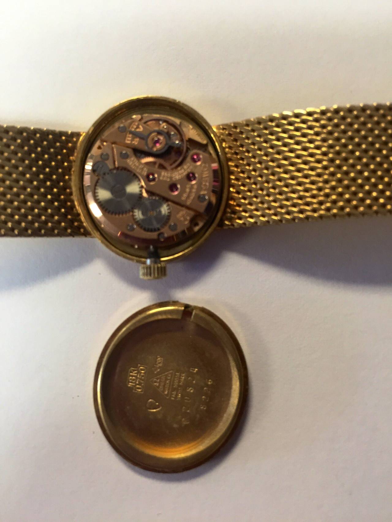 Omega Lady's Yellow Gold De Ville Wristwatch 6