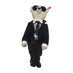 Collectible 2009 Teddy Bear Karl Lagerfeld By Steiff