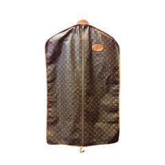 Rare Retro Louis Vuitton Monogram Single Hanger Garment a Travel Bag