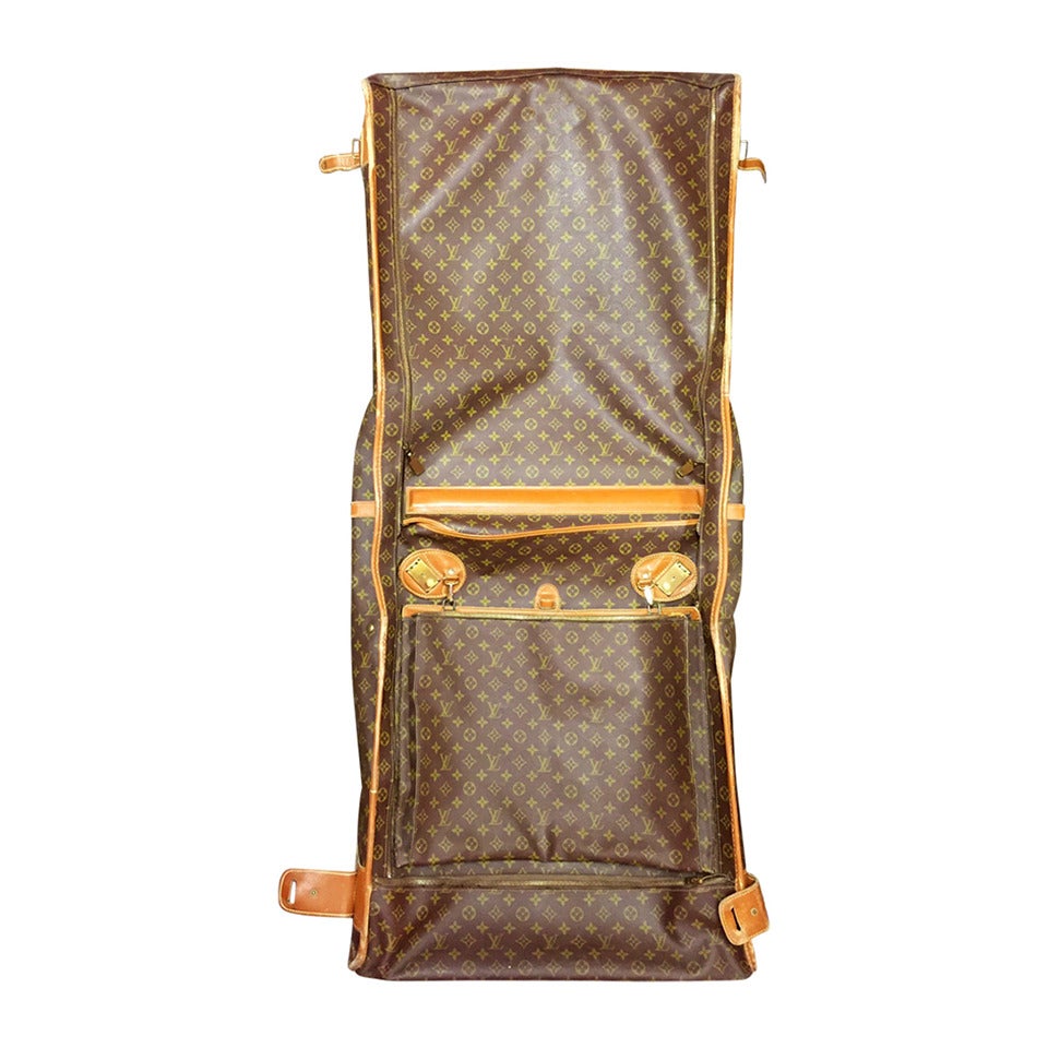 Vintage Louis Vuitton Monogram Rolling Garment Bag for sale at auction on  18th February