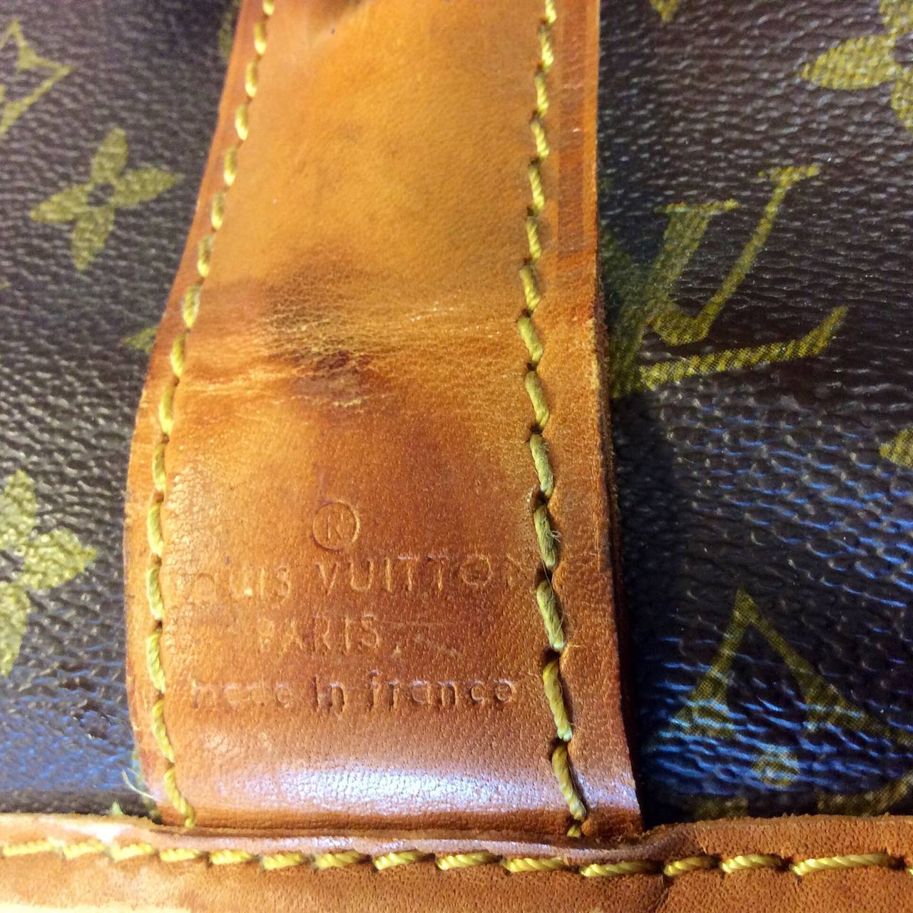 Rare Louis Vuitton Monogram Garment Travel Bag For Sale 4