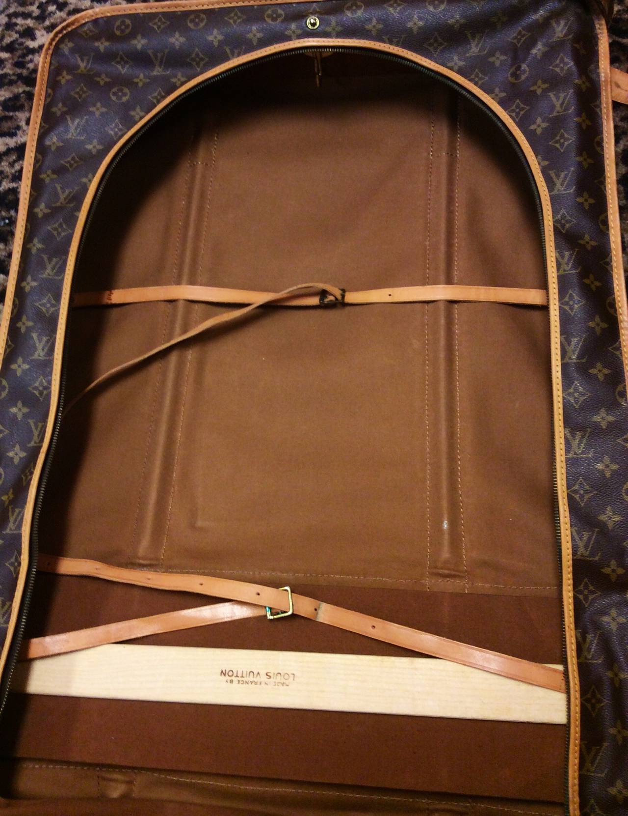 Rare Louis Vuitton Monogram Garment Travel Bag For Sale 5