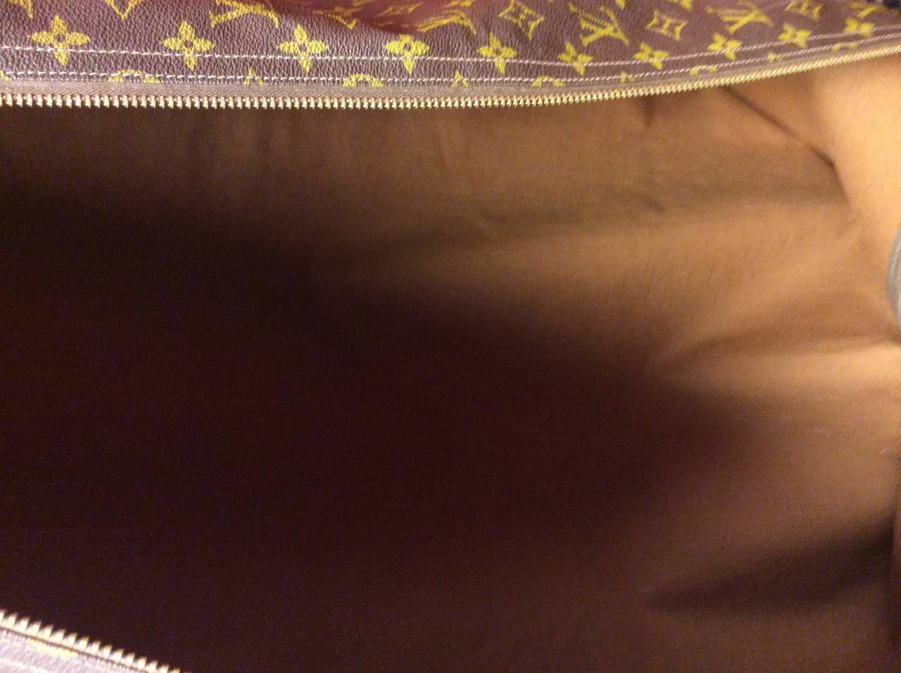 Rare Vintage Louis Vuitton Monogram Single Hanger Garment a Travel Bag 2