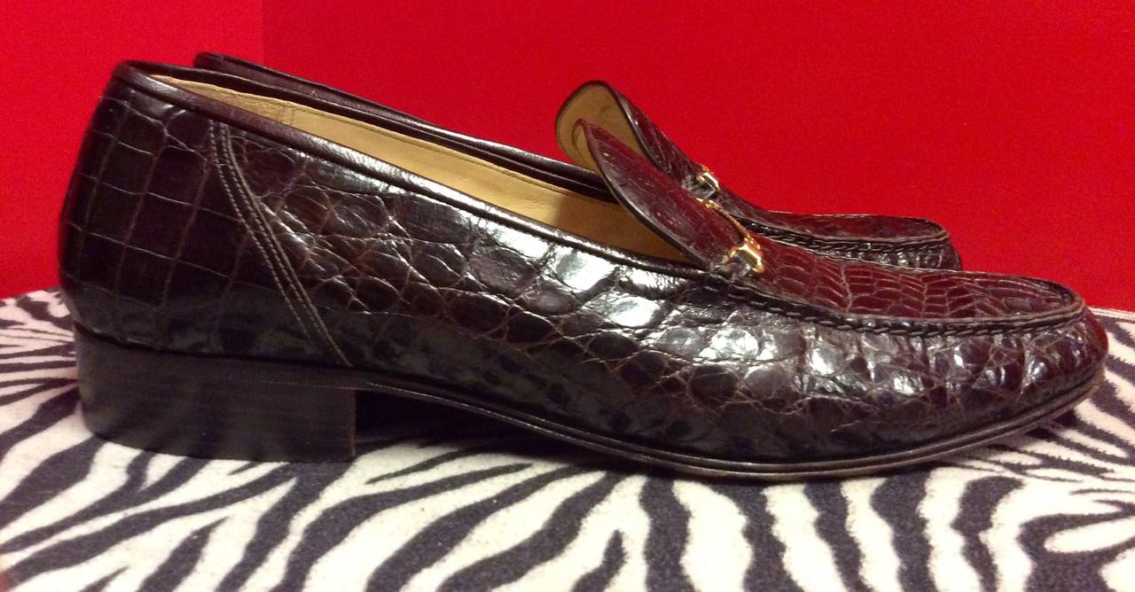 bally alligator shoes