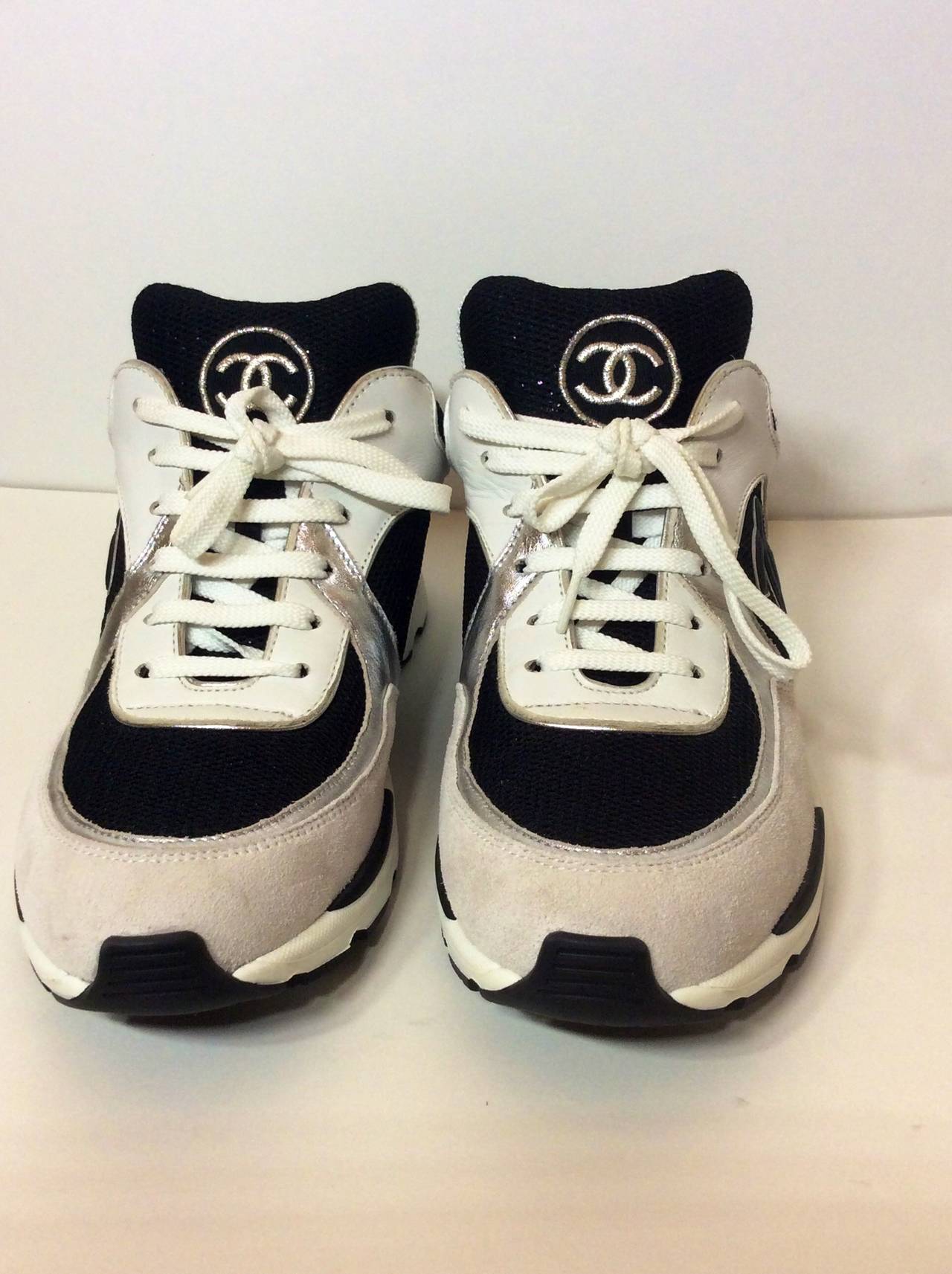 Chanel 2015 Sneakers Sold Out Worldwide 39 1/3 In New Condition In Lake Park, FL