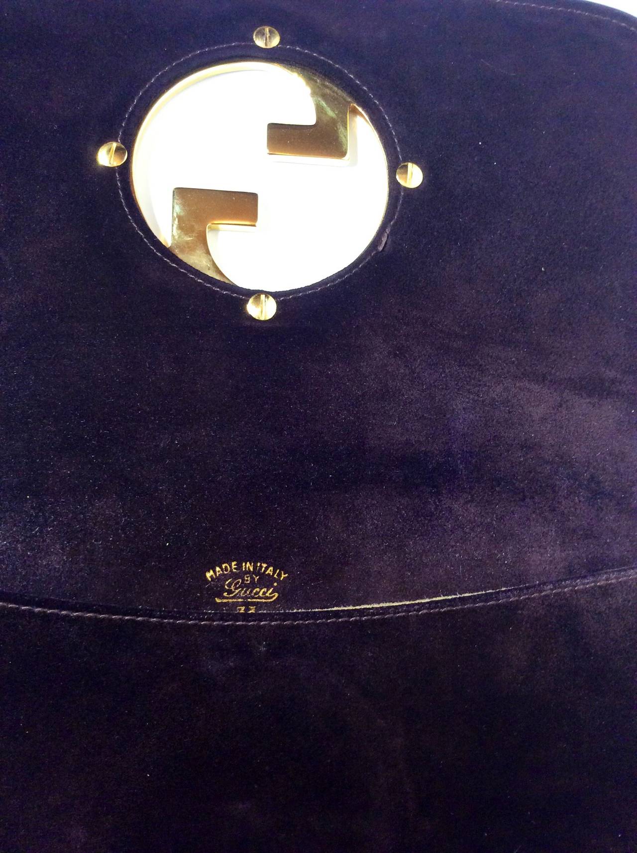 gucci blondie suede
