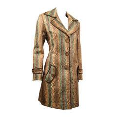 Glen Arthur Python Coat