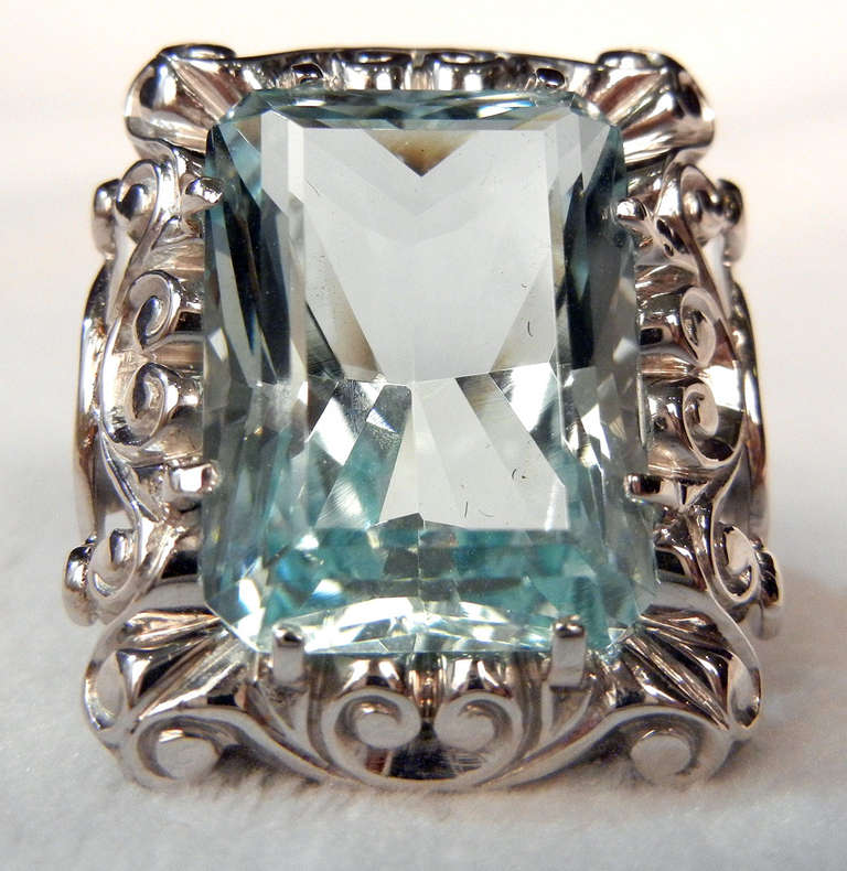 Aquamarine Ring 5