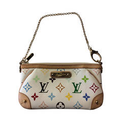 Louis Vuitton Murakami Multicolor Monogram Pochette Handbag