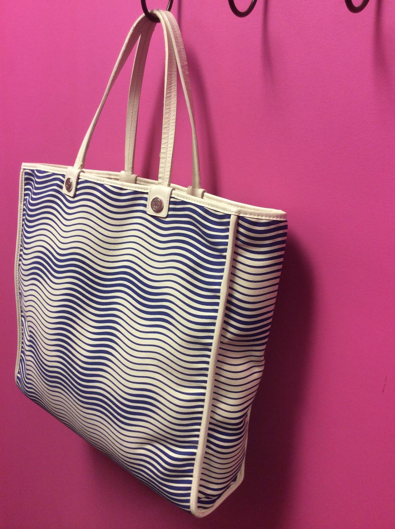 Chanel Cruise Collection Canvas Large Tote 2