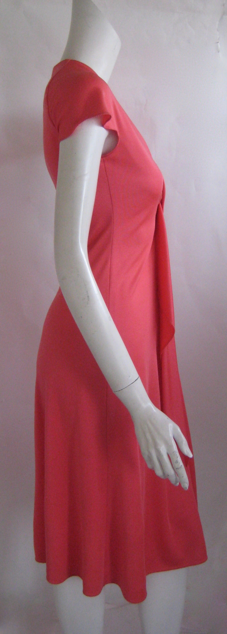 1970s Stephen Burrows Matte Jersey Disco Dress In Excellent Condition For Sale In Chicago, IL