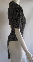 1980s Norma Kamali Wrap Top