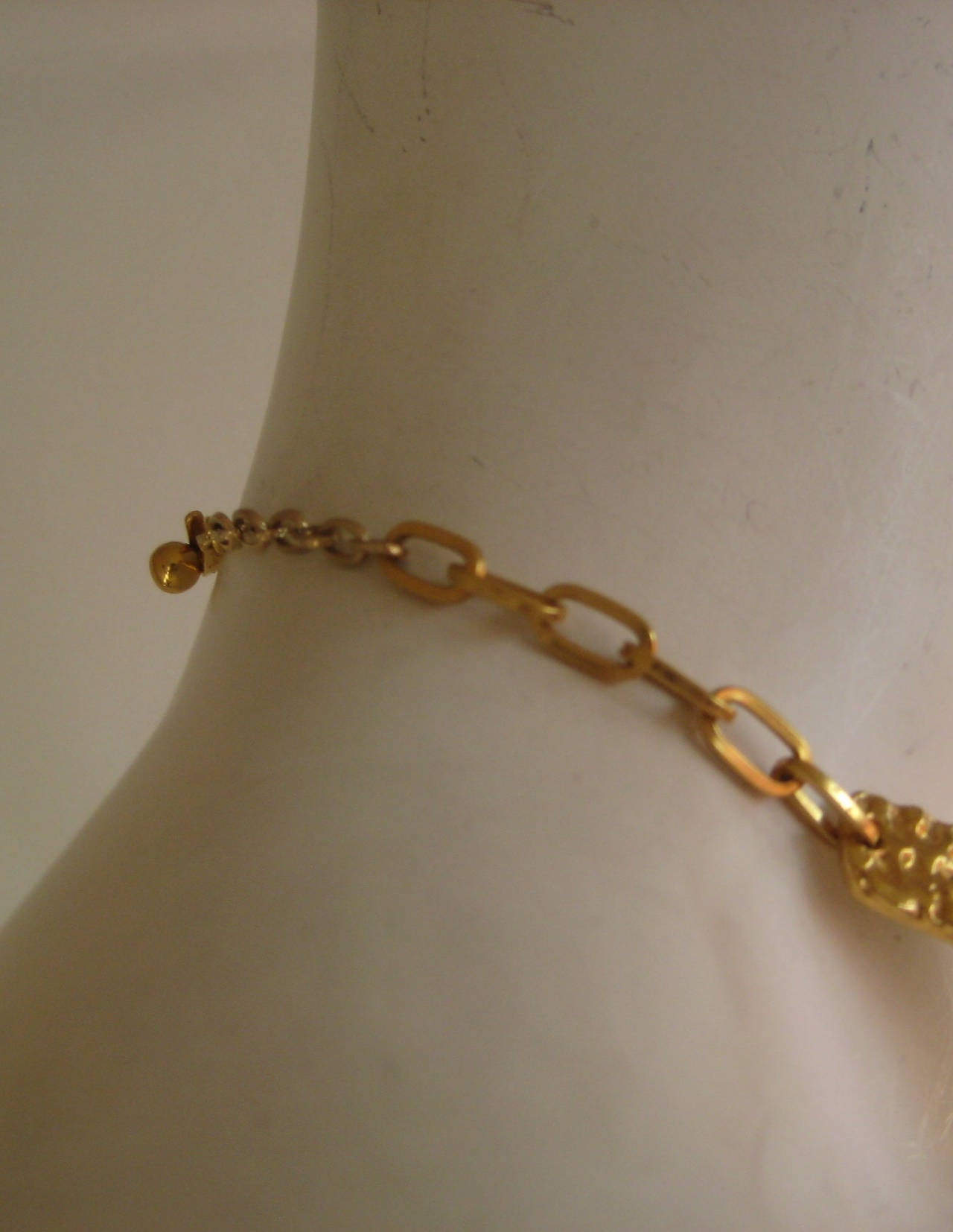 Women's 1970s Trifari Modernist Necklace For Sale