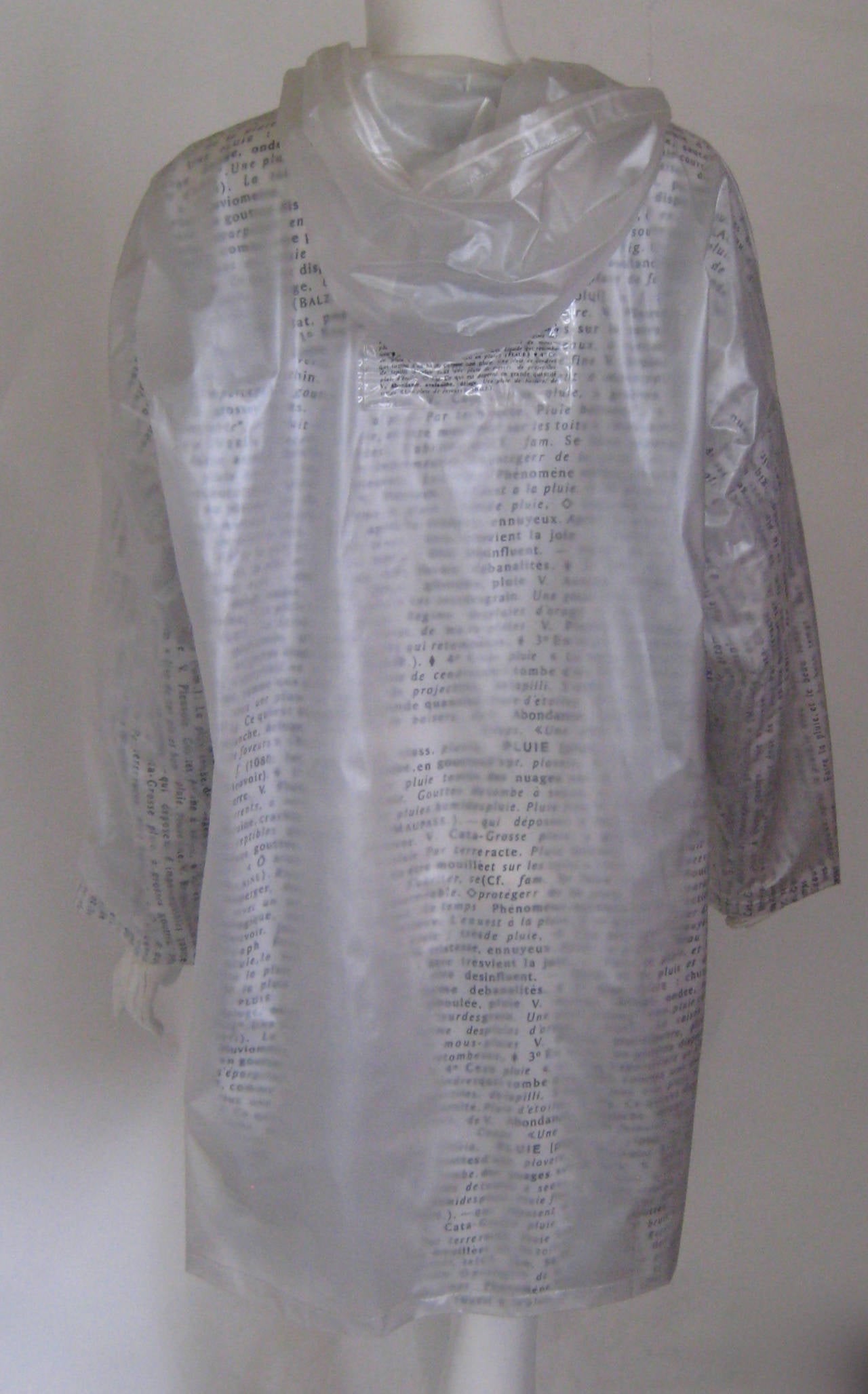 JC De Castelbajac Pluie Raincoat with Matching Backpack 4