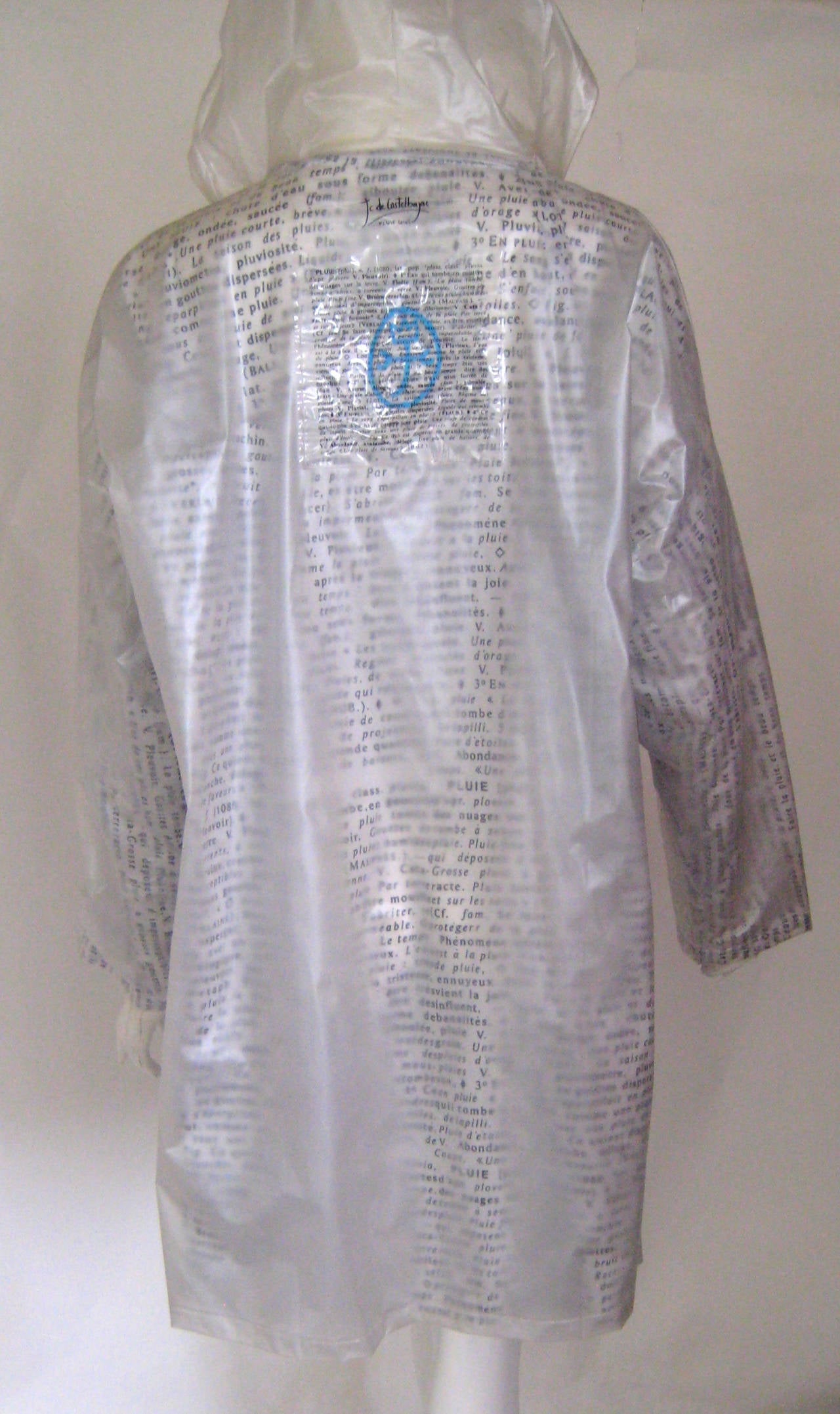 JC De Castelbajac Pluie Raincoat with Matching Backpack 5