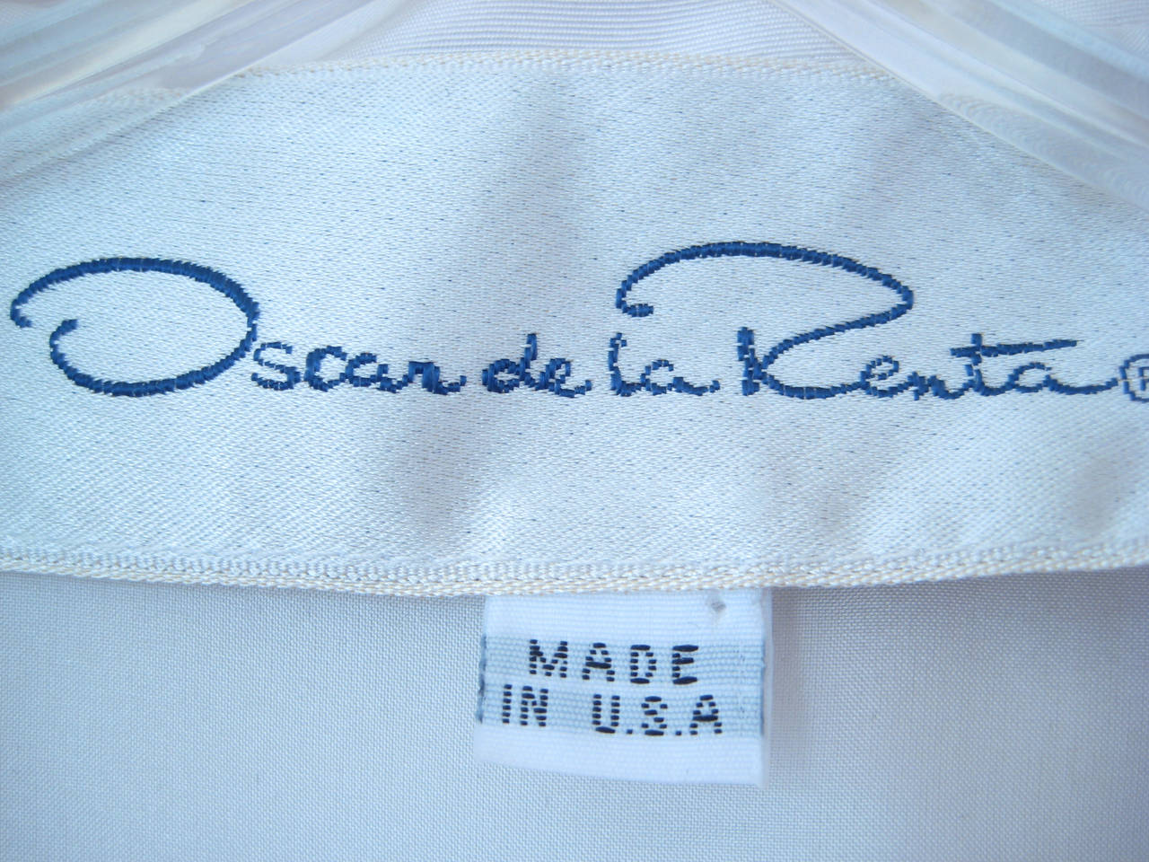 1980s Oscar De La Renta Silk Taffeta Polka Dot Dress 3