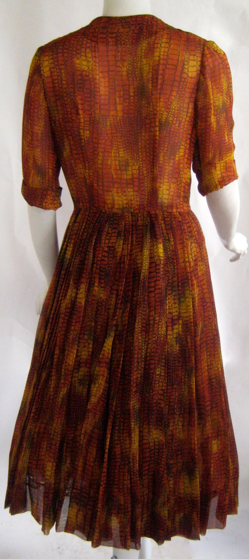 1950s Holly Hoelscher California Shirt Dress 2