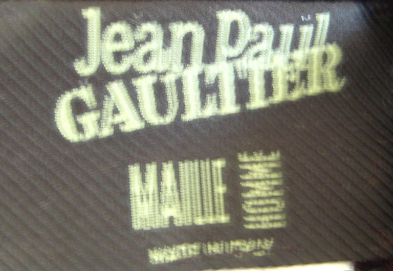 1990s Jean Paul Gaultier Net Mohair Chenille Top at 1stDibs