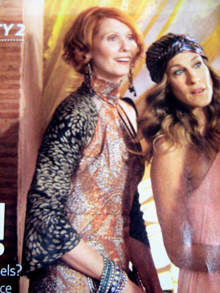 1980s Billy Falcon Striped Modernist Print Dress 3