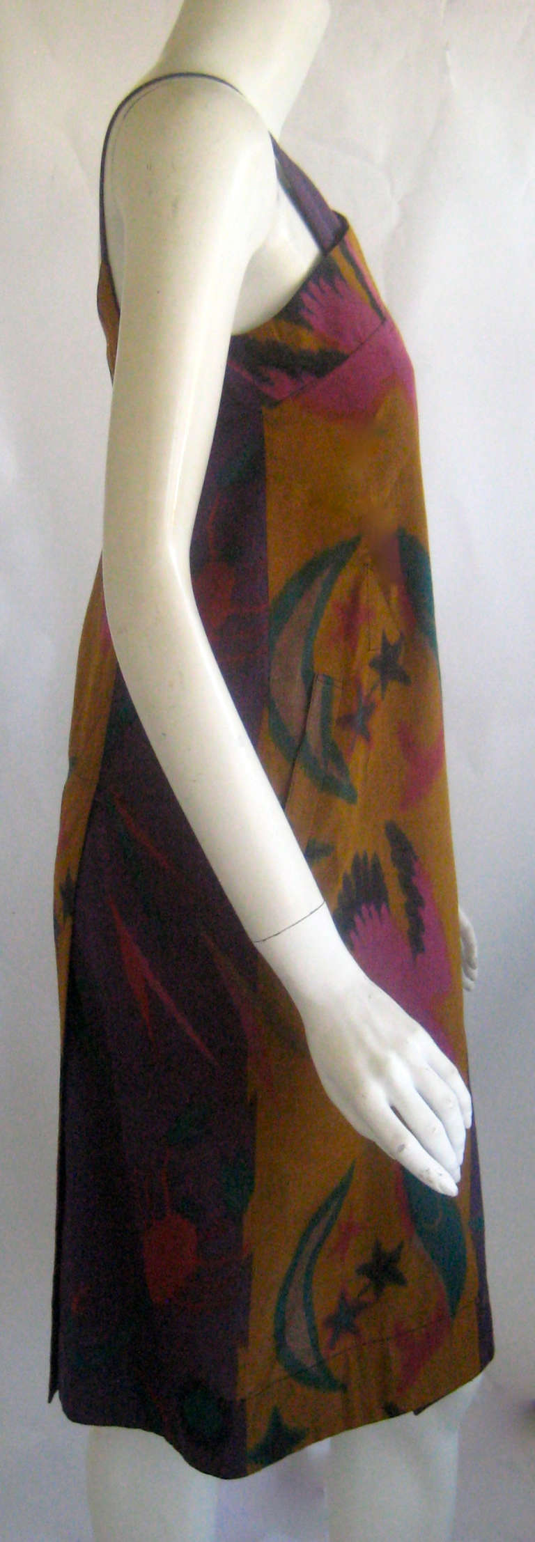 Women's 1979 Issey Miyake Cotton Wrap Dress For Sale