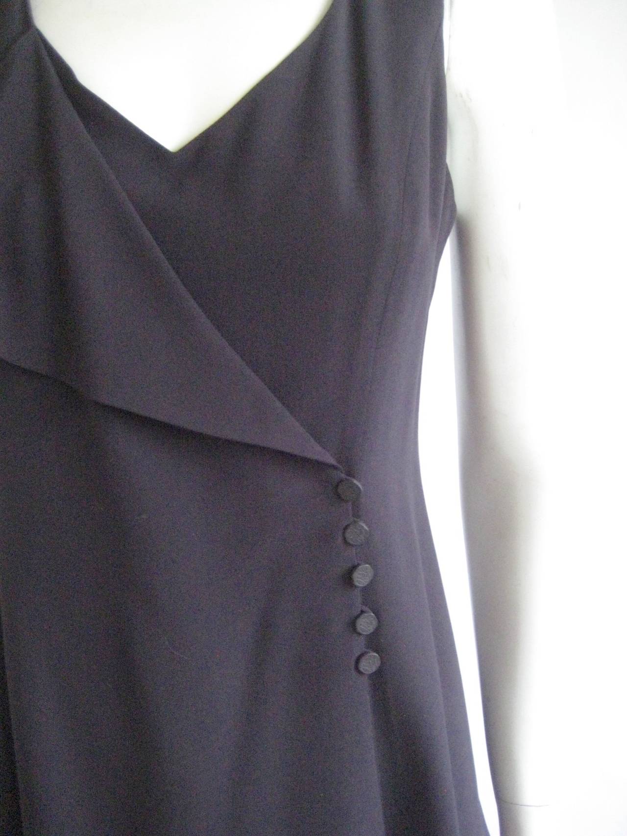 Karl Lagerfeld for Chloe Little Black Dress In Excellent Condition In Chicago, IL